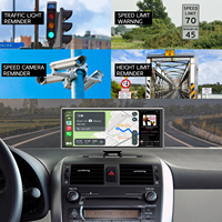 Écran de voiture Android portable 10.26 pouces sans fil CarPlay Android Auto tableau de bord GPS Navigation Bluetooth lecteur Dvd de voiture