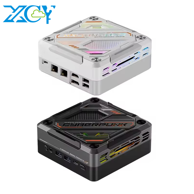 XCY Gaming Mini PC AMD R7 7840HS 8845HS DDR5 PCIE4.0 Win11 Wifi6 Desktop Computer Barebone Portable Gamer MiniPC for Game