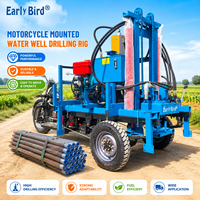Machine de forage professionnelle pour puits d'eau, profondeur 200m, prix usine, prête à être expédiée