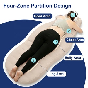 Almohada de Maternidad Inflable para Mujeres Embarazadas, Cama de Aire de Cuerpo Completo, Soporte para <span class=keywords><strong>Cabeza</strong></span> y Abdomen, Almohada de <span class=keywords><strong>Embarazo</strong></span> Inflable de PVC Ecológico - Product Image 3