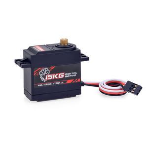 Moteurs servo S1500M 15KG pour modèles RC, options d'engrenages en métal et en plastique pour accessoires de drone, voiture, jouet, bateau, avion RC - Product Image 2