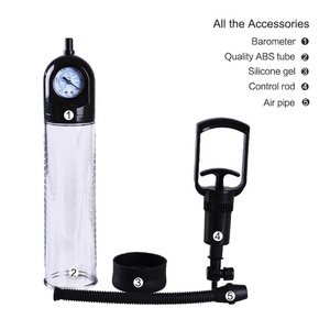 Sıcak satmak Penis büyütme vakum pompası adam seks yapay Penis büyütme erkek seks oyuncakları - Product Image 5