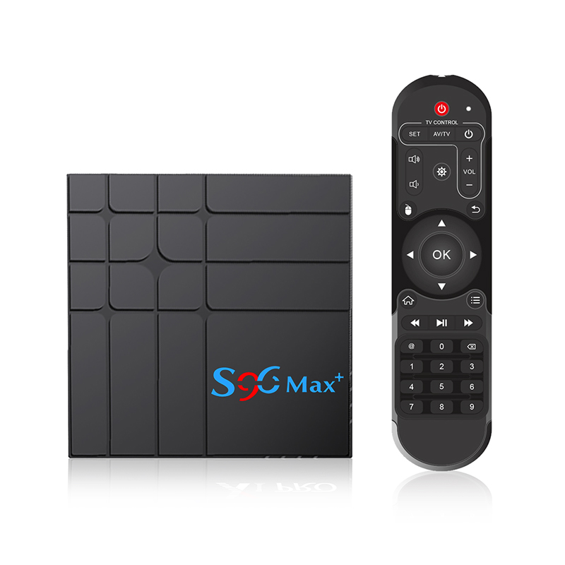 2020 싼 4GB Android11 TV 상자 S96 Max + 4K 위성 수신기 인터넷 프로 Pk H96 MAX RK3318 4GB 32GB Midea Palyer