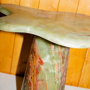 Newstar đồ nội thất sang trọng thiết kế sáng tạo thiên nhiên Đá Cẩm Thạch Bàn cà phê phòng khách sofa bên bảng bàn - Product Image 6