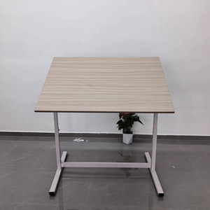Fabricación de altura ajustable estudiante escuela muebles estudio mesas de escritorio para dibujar - Product Image 5