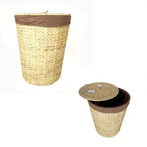 Factory Supply Hand-woven Waterproof Multifunction Storage <b>Basket</b> Hotel Washroom <b>Laundry</b> <b>Basket</b> Handle Durable Home PE Wardrobe - Product Image 3