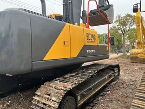 Excavadora de cadenas Volvo EC290 usada para trabajo pesado, maquinaria de construcción de 29 toneladas con cazo de excavación hidráulico - Product Image 3