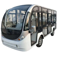Bus électrique à deux étages pour 8 passagers, idéal pour les visites de la ville, avec moteur AC de 5 kW et temps de charge de 8 à 10 heures