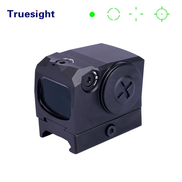 Customized Logo DS018E 50m Parallax Correction 9 Daytime 2 Night Vision Brightness CR2032 Battery Powered Red Dot Scope Outdoor