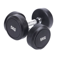 TW TWDB02 Ensemble d'haltères d'exercice fixe en forme de tête de 10LB à 100LB Fitness Gym & Home Training 20KG Poids
