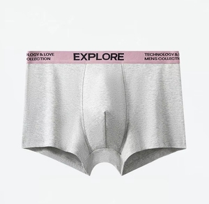 Caleçons pour hommes Sous-vêtements pour hommes Boxers en <span class=keywords><strong>coton</strong></span> Jeune personnalité Tendance Respirant Confortable Short pour garçons - Product Image 5