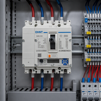 Disjoncteur à boîtier moulé AC série CHINT NM8N NM8N-630C EM 630 4b Unité de déclenchement thermique-magnétique 50/60Hz