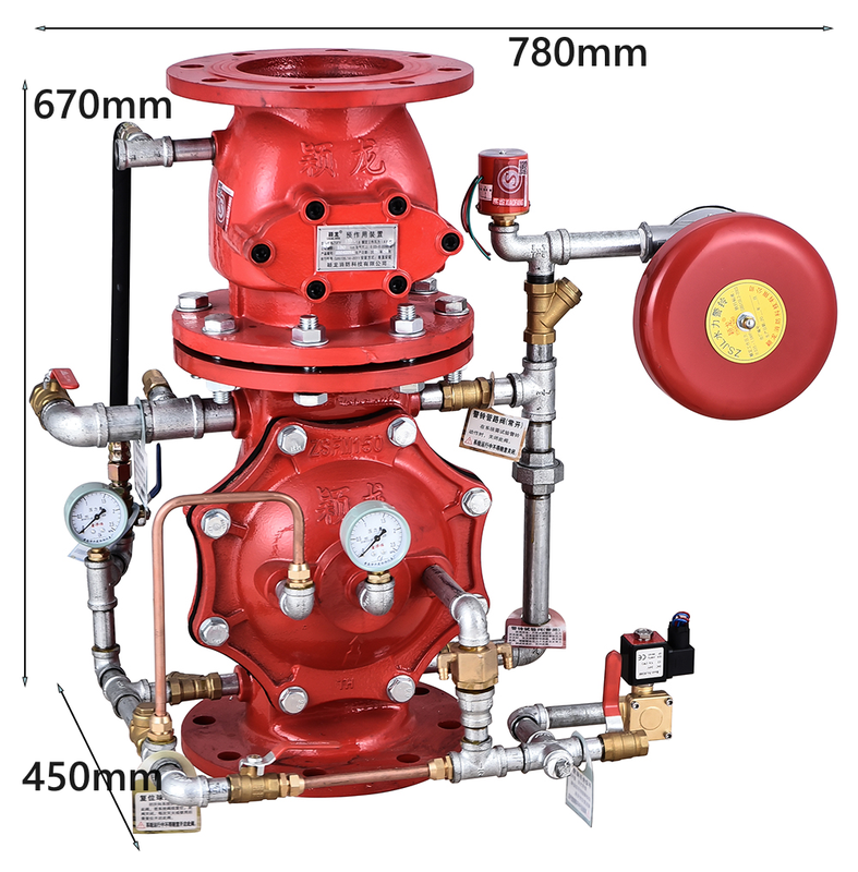 Wet Alarm Deluge Valve Fire Alarm