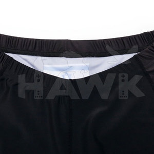 Shorts de cyclisme respirants personnalisés par sublimation pour femmes, modèle HM-5310 de Hawk Manufacturing Company, couleur rose, vêtements de vélo, prix d'usine. - Product Image 4