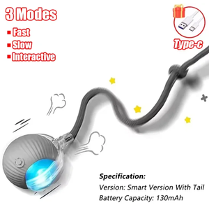 Brinquedos gato quente são automaticamente Provocando gato Bolas e Auto-excitante gato Varas e carrapatos e resistente ao desgaste e mordida Pet Brinquedos - Product Image 5