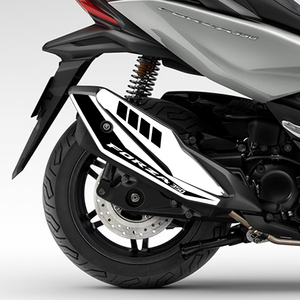 Autocollants décoratifs pour tuyaux d'échappement <span class=keywords><strong>HONDA</strong></span> <span class=keywords><strong>Forza</strong></span> <span class=keywords><strong>350</strong></span> <span class=keywords><strong>2023</strong></span>, autocollants de protection thermique, autocollants imperméables - Product Image 5