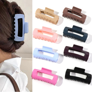 Pinzas de Pelo de Silicona Suave CLARMER, Venta al por Mayor, Pinzas de Pelo de Arco de 10.5 cm, Pinzas de Tiburón para Mujer, Resistentes a Caídas, Accesorios para el Cabello Duraderos - Product Image 2