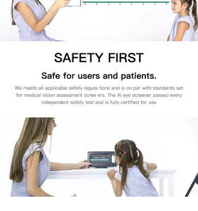 เครื่องตรวจตาแบบสัมผัสหน้าจอ อุปกรณ์สัตวแพทย์ยอดนิยมของยุโรป เครื่องตรวจวัดสายตาอัจฉริยะ - Product Image 2