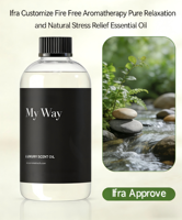 Diffuseur d'arômes à diffusion d'air froid 360 My Way compatible CVC, sans eau, pour aromathérapie aux huiles essentielles, bois de santal, inspiré des hôtels