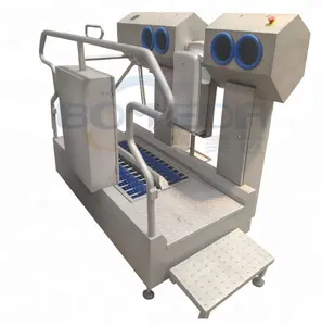 Automatic hygiene station sole cleaning boots washing machine with boots hands wash disinfection systems for food industry