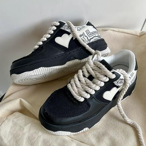 Cordones de Algodón Trenzado 100% Natural Personalizados, 3 Hilos, 8mm, Súper Gruesos, para Zapatos Casuales - Product Image 4