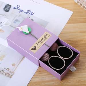 Customized Logo Hot Selling Luxury Eco-friendly Ring Drawer Box Simple Design Luxury <b>Pearl</b> Gift Treasure <b>Watch</b> Packaging Box - Product Image 6