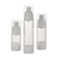 Bouteille Airless Rechargeable en Gros 15ml 30ml 40ml 50ml – Contenant Vide en Plastique Sous Vide pour Crème Contour des Yeux et Crème Visage avec Pompe