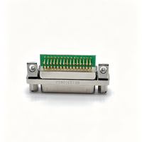 Connecteur d'aviation mâle à souder 31 broches J30J-31TJW-J, mini connecteur rectangulaire avec pince de fixation en J pour câblage électronique aérospatial