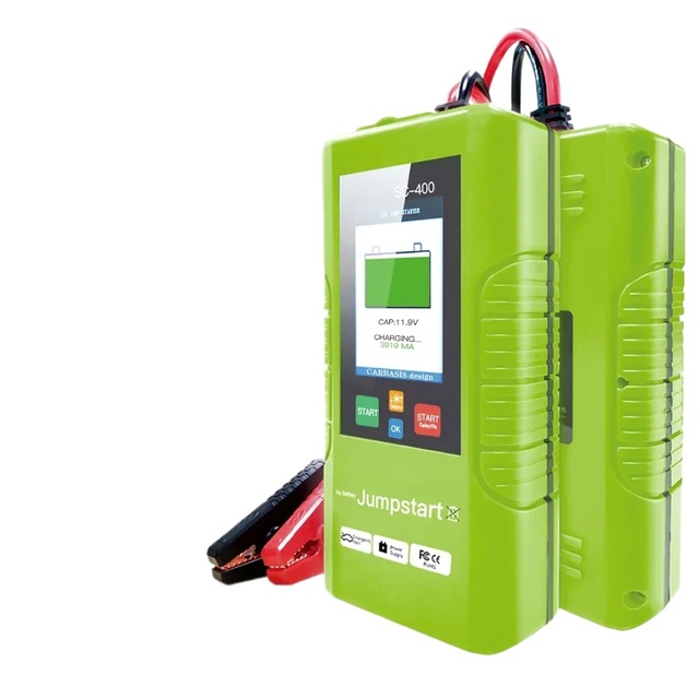 New JDiag TopDiag SC-400 Super Capacitor Car Jump Starter Fast Charge Car Jump Emergency Starter SC400 Car Power Bank Capacitor