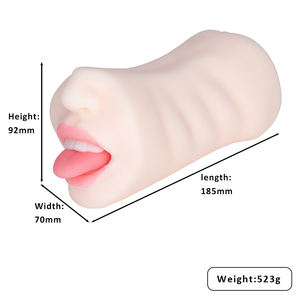 Popular Tight Safe Beautiful Pussy Copa de masturbación masculina Boca femenina con juguetes sexy - Product Image 6