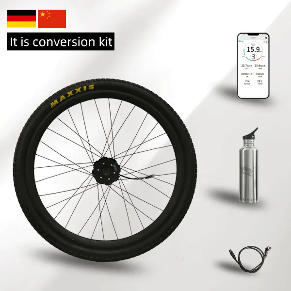 Alemão pós-venda high-end kit modificação bicicleta 14inch16inch 20 polegadas 22 polegadas 24 polegadas 26 polegadas 29 polegadas bicicleta kit roda elétrica