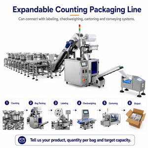 Small Vertical Automatic <b>Vibrating</b> Feeding Soft Candy Gummy Bear Packing Packaging Machine Small Vertical Gummy Candy Packing Ma - Product Image 6