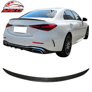 สปอยเลอร์หลังทรง AMG สีดำเงา สำหรับรถเบนซ์ W206 C-Class ปี 2022-2026 - Product Image 1