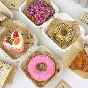 Compostable Coated Wax <b>Paper</b> for Food Grade Greaseproof Snack <b>Wrapping</b> Cake Cookies Salads & Picnics - Product Image 5