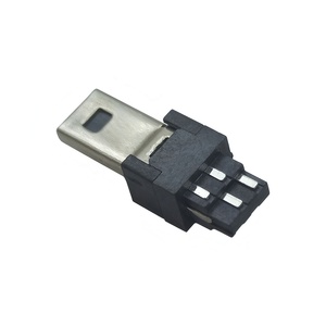 <span class=keywords><strong>Mini</strong></span> <span class=keywords><strong>USB</strong></span> Tipo <span class=keywords><strong>B</strong></span> Conector macho de <span class=keywords><strong>8</strong></span> pines Terminal de soldadura Conector <span class=keywords><strong>USB</strong></span> con cabeza macho para una transferencia de datos eficiente - Product Image 3