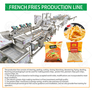 Línea de producción de <span class=keywords><strong>patatas</strong></span> <span class=keywords><strong>fritas</strong></span> de alta calidad línea industrial de <span class=keywords><strong>patatas</strong></span> frescas para habas <span class=keywords><strong>fritas</strong></span> 1500 kg/h <span class=keywords><strong>patatas</strong></span> <span class=keywords><strong>fritas</strong></span> congeladas - Product Image 4