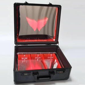 VIP Club Bottle Presenter LED-Lit Wine & Champagne Display Holder Maletín de lujo Caja Portador y glorificador para uso alimentario - Product Image 4