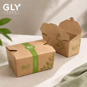 Großhandel Maßgefertigte Kraftpapier Takeaway-<span class=keywords><strong>Box</strong></span> Faltbare Lebensmittelverpackung für <span class=keywords><strong>Burger</strong></span>, Salat, Nudeln und Fast-Food-Lieferung - Product Image 2