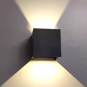 Minimalist Modern Square Outdoor Wall <b>Light</b> Led Waterproof Adjustable For <b>Corridor</b> Stairwell Entrance - Product Image 1