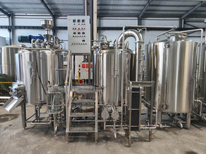 Équipement de brassage semi-automatique 600L avec pompe à <span class=keywords><strong>pression</strong></span> et moteur – <span class=keywords><strong>Machine</strong></span> commerciale haute productivité pour la fabrication de bière artisanale - Product Image 4
