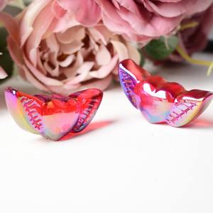 ขายส่งปีกคริสตัลรูปหัวใจสีแดงคุณภาพสูง ขนาด 4 ซม. แฟชั่นทันสมัย ตกแต่งบ้าน พิมพ์ลายดิจิทัล ปลอดภัย - Product Image 1