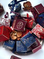 Boîtes d'emballage en papier pliables en gros, petites boîtes de luxe pour bonbons, chocolats, cadeaux de mariage, boîtes en carton pour invités