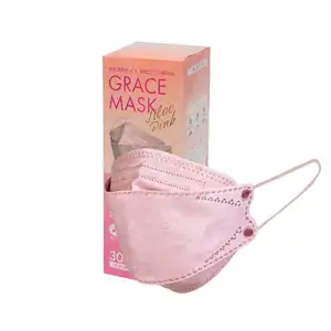 Masker kf94 sekali pakai tipe ikan, Masker Super lembut dan ramah kulit kain tidak ditenun mascarillas cubocas KF94