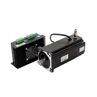 Motor Stepper Hibrida Nema43 3 Fasa 35nm dengan Driver, Braket Motor Stepper Besar Kustom Grosir MIGE