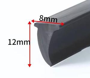 Fábrica personalizada precio barato marca Hejia'an origen Hebei perfil de aluminio junta de sellado de <span class=keywords><strong>goma</strong></span> tira puerta <span class=keywords><strong>ventanas</strong></span> corte - Product Image 5