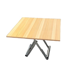 Ensemble <span class=keywords><strong>de</strong></span> <span class=keywords><strong>table</strong></span> et chaises rondes en bois modernes, pliables et portables, <span class=keywords><strong>pour</strong></span> une utilisation à la maison et en extérieur, durable et écologique - Product Image 4