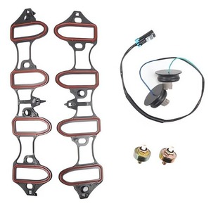 Knock <b>Sensor</b> <b>For</b> Chevrolet OE 126018222 12589867 Dual Set With Gaskets And Wiring Harness - Product Image 3