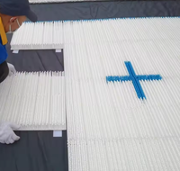 Tapis de glisse pour ski et snowboard, tapis de glisse sec en plastique, tapis de ski sec, piste de ski sec