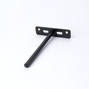 Concealed Bracket For <b>Wall</b> <b>Shelves</b> Iron Metal <b>Shelf</b> Support Hidden Mounting Hardware Modern Simple Design Durable - Product Image 2