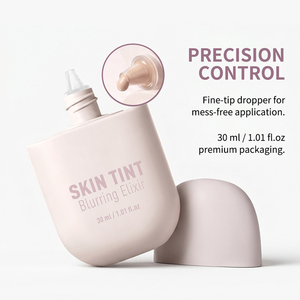 Elixir Teintant Effet Flou avec Compte-gouttes à Pointe Fine, Contrôle Précis, Estompe les Pores et les Rides, Résistant à la Transpiration, Tous Types de Peau, Hydratant - Product Image 4